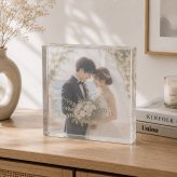 ウェディングフォト ガラスブロック 新郎新婦 結婚式 入籍祝い 飾り付け 二次会 フォトキューブ 花嫁 結婚祝いギフト ウェルカムスペース 結婚記念 写真立て 演出 記念日 門出 名入れ クリスタル 会場装飾 誕生日 オリジナル 記念品 贈り物 高級 おしゃれ ギフト 感謝 プレゼント オーダーメイド サプライズ 写真 ゲスト 結婚祝い 披露宴会場 結婚式当日 フォトフレーム 写真入り【c01】