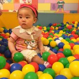 名入れ ベビーギフト CXX よだれかけ 丸いスタイ 2枚セット 　 