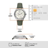 エンポリオアルマーニ EMPORIO ARMANI 腕時計 メンズ クロノグラフ レザー AR11801【2026 新作】