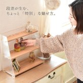 アクリル　三角収納棚　3段 ONLS0347 アクリル収納 リビング収納 シンプルスタイル モダン 角型 アクリル ラック アクリルラック 透明ラック クリアラック ディスプレイラック幅42cm 奥行19.5cm 高さ39.5cm