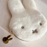 ミッフィー ファー 小銭入れ miffy フェイスシリーズ コインケース フェイス ミッフィーグッズ ミッフィー好き ミニポーチ ポーチ レディース 小物入れ 小物 プチギフト リング付き 子供 大人 ファーポーチ 女の子 プレゼント ギフト 贈り物