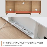 テレビ台 テレビボード ローボード 全2色 | テレビラック tv台 tvボード 収納 シェルフ BE ベージュ ベイジュ 生成り BR ブラウン 茶色 完成品 リビング 居間 ナチュラル カントリー カフェ おしゃれ