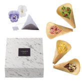 エディブルフラワーティー＆HANATABA  〈AS121〉 オーシャンテール スイーツ OCEAN&TERRE スウィーツ 出産内祝い 結婚内祝い 新築内祝い 結婚式 菓子折り 手土産 お菓子 otsv6