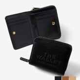 マークジェイコブス MARC JACOBS THE LEATHER MINI COMPACT WALLET ザ レザー コンパクト ウォレット ミニ 2R3SMP044S10 二つ折り財布 レディース 財布