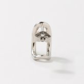 アイダ ピアス ラボグロウンダイヤモンド ブラス ペア セット販売 お揃い ペアアクセ シンプル ダイヤ シルバー ブラス