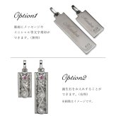 金属アレルギー対応 ペアネックレス ハワイアンジュエリー 純チタン ペアネックレス 刻印無料 誕生石 ダブルプレート S Lサイズ チェーン長さ選べる ステンレスより軽く肌に優しい カップル プレゼント ハロウィン 【品番：CG-TIP310-TIP311P】