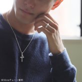 ハワイアンジュエリー シルバー ペンダント トップ 刻印 無料 誕生石入れ可 クロス チャーム クロス 十字架 パーツ Wクロス シルバー925 ネックレス チェーン別売 ペンダントヘッド メール便 メンズ レディース 誕生日 プレゼント ハロウィン 【品番：SP2908】