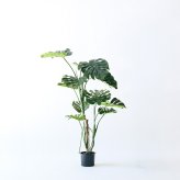 観葉植物 造花 モンステラ BROWN 全高約120cm フェイクグリーン 高級 本物そっくり リアル おしゃれ コンパクト インテリア 人工観葉植物 アーティフィシャルグリーン 南国 オフィス 店舗 開店祝い 室内 リビング 玄関 寝室 風水 フェイク