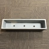 植木鉢 おしゃれ 大型 幅80cm 高さ18.5cm 鉢カバー KONTON コントン リオ スリムロー 長方形 横長 四角 ファイバーセメント セメント 屋外 室内 高級 北欧 モダン ナチュラル 観葉植物用 サボテン 多肉植物 特大 玄関 プランター グレー