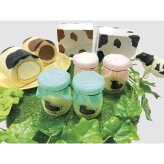 お歳暮 黒沢牧場 牛柄ロールケーキと牧場プリン4個 (KSB-509) ※送料無料(北海道・沖縄・離島への配送不可)