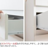 食器棚 キッチン収納 完成品 キッチンラック 宮武製作所 KC-206-K 幅60 Semplice センプリチェ ホワイト 白 引き出し 収納 天板タイル キャスター付 コンセント付 コンパクト おしゃれ 北欧 ナチュラル キッチンボード レンジボード