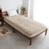 5層構造 あったか 敷きパッド フランネル アルミシート入り シングル セミダブル ダブル 100cm 120cm 140cm 秋冬用 保温 蓄熱 断熱 敷パット ベッドパット 暖かい 洗える 洗濯可能 Easy warm わた使用 韓国インテリア おしゃれ かわいい ピンク グレー ベージュ 送料無料