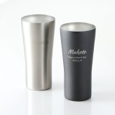 名入れ ステンレス ビール タンブラー ペア 《 ピーコック ビアタンブラー 420ml 保温保冷 真空断熱 》 化粧箱 プレゼント ギフト 結婚祝い 記念品 最短 即日発送 実用的 2026