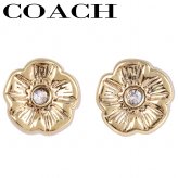 コーチ ピアス 女性 レディース ゴールド 花 ティーローズ COACH 546482GLD710 ジュエリー アクセサリー 【ラッピング無料 誕生日 お祝い プレゼント ギフト 贈り物】