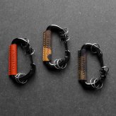 【正規販売】オロビアンコ カラビナ キーリング 革 キーホルダー レザー キーチェーン ホルダー レザーカラビナ Orobianco メンズ 男性 プレゼント ギフト おしゃれ 大人 高級 ビジネス 牛革 日本製 父の日 ブラック キャメル ベージュ迷彩 カモフラ スマートキー 誕生日 プチギフト