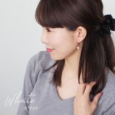 ピアス 金属アレルギー サージカルステンレス フープ 落ちない 引っかからない 外れにくい フック パール 真珠 8ｍｍ イミテーション ひと粒
