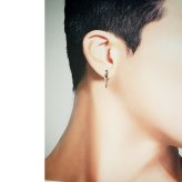 シルバーピアス メンズ 槍 スタッド 片耳用 片方 シングル ダガー 短剣 くない スピア ランス 武器 ペンデュラム トライバル シャープ スイング ぶら下がり 吊り下げ 男性用 シルバーアクセサリー【全品1個ずつバラ売り】 プレゼント
