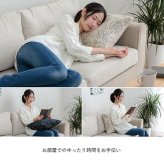 クッション 日本製 洗える セアテ ボタニカル 約43×43cm