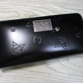 財布 レディース 長財布 ラウンド Kuromi ブランド クロミ 本革 キティ サンリオ 公式品 「ブラック」 87131 人気 毎日発送 最新作