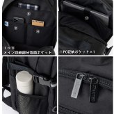 STARTER スターター リュック 大容量 25L 軽量 3層式 PC収納 a4 レディース メンズ 学生 高校生 通勤 通学 新生活 入学準備 ブランド ロゴ スクールリュック スポーツリュック アウトドア 旅行 黒 2026fw