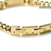 ポリス ブレスレット メンズ ブランド POLICE LAYERLOCK GB0082906 ゴールド アクセサリー