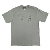ムーミン さかだち ドライクールタッチTシャツ グレー アパレル MOOMIN 送料込み