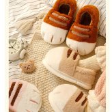 ルームシューズ もこもこ 通販 かわいい スリッパ 猫 室内スリッパ 室内履き ルームスリッパ 暖かい あたたかい ねこ 猫の爪 滑り止め 柔らか ふんわり 保温 防寒 前詰まり 猫スリッパ ふわふわ 秋 冬 可愛い レディース メンズ 新生活 来客用