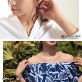 ハワイアンジュエリー シルバー ペアペンダントトップ 2個セット 刻印 無料 誕生石入れ可 Mサイズ カットアウト バチカン彫有 シルバー925 ネックレス チェーン別売 ペンダントヘッド BY THE SEA バイザシー カップル 夫婦 プレゼント ハロウィン 【品番：SP331P】