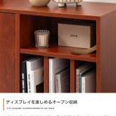 テレビ台 テレビボード キャビネット 奥行30 本棚 サイドボード リビングボード ラック シェルフ 棚 収納家具 ローボード 収納 木製 木目調 オープン リビング ブック 本 雑誌 幅100 ディスプレイ コンパクト 一人暮らし ワンルーム