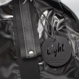 ジャックゴム　Jack Gomme　ボストンバッグ　1141 WALLI　ウォーリー　ブラック　NOIR　ノアール　メタリックカラー　軽量　Lightシリーズ