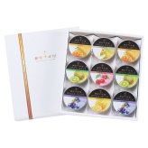 敬老の日 ギフト 銀座千疋屋 銀座 ゼリー ｜マンゴー、キウイ、ブルーベリー各75g×各2個、ラフランス、グレープフルーツ、さくらんぼ各75g×各1個計9個｜敬老の日メッセージ付【お届け期間：9月19日～9月21日】 遅めの お中元 ※沖縄・北海道は配送不可