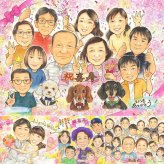 誕生日のプレゼントに、お祝いの場を明るくする似顔絵です。 贈り物 似顔絵 喜寿 名入れ 手描き プレゼント ギフト 誕生日 長寿 お祝い 記念日 敬老の日 大人数 祖父母 家族 ご両親 名入れ 下書き確認 修正無料 サプライズ 一生もの 宝物 そっくり 77歳 喜寿祝い 宝物 傘寿 米寿祝い 古希祝い 喜ばれる 還暦祝い 披露宴 同窓会 結婚祝い 傘寿祝い 百寿祝い 引っ越し お祝いの品 感激