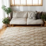 ベッド 寝具 クッションカバー 45×45cm ウール モロッカン かわいい オシャレ 綿 ベニワレン 韓国 北欧 グレー 正方形 カバー 座布団カバー