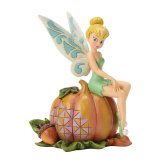 ジム ショア Jim Shore ディズニー トラディション Disney Traditions ティンカー・ベル オン パンプキン 置物 フィギュア 人形 6017943 ピーターパン インテリア ＜ハロウィン＞