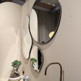 ferm LIVING ファームリビング 壁掛けミラー Pond Mirror ポンドミラー S 壁掛け鏡 北欧インテリア 家具 おしゃれ ミラー ウォールミラー 北欧ブランド 人気 おすすめ