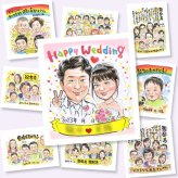 似顔絵 結婚式 ギフト 手描き 名入れ 贈り物 プレゼント 結婚式 婚礼 ウェルカムボード 結婚祝い ウェディング カップル 新婦 両親 新郎 下書き確認 名入れ 修正無料 実績多数 似てる かわいい 宝物 ブライダル 一生もの ウェディング 思い出 キレイ 応援 感謝の品 ハロウィン 大量注文 快気祝い 卒寿祝い 古希祝い サプライズ 家族 バレンタインデー