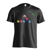 フィッシング 釣り Tシャツ 半袖 メンズ ウェア レディース 練習着 ジュニア ドライ おもしろ tシャツ 速乾 名入れ スポーツ 女子 男子 チーム おしゃれ 文字入れ 「FISH ON！」 アートワークスコウベ 【送料無料】