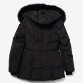 マッカージュ MACKAGE ADALI-BX HOODED DOWN COAT フーデッド ダウン コート ミドル丈 ダウンジャケット ファー レディース アウター