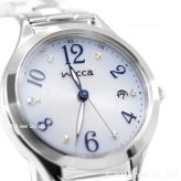 シチズン ウィッカ CITIZEN wicca ソーラーテック 電波時計 腕時計 レディース ハッピーダイアリー KS1-210-91