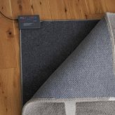 ラグ カーペット ウレタン入り ウレタン 190×240 3帖 3畳 レトロ 北欧 手洗いOK お洒落 北欧柄 ナチュラル 滑り止め 折りたたみ おしゃれ ホット 対応 床暖房対応 コンパクト収納 モダン グレー