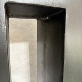 植木鉢 おしゃれ 大型 四角 角型 スクエア 縦長 細長い ルーメン トール 幅45cm 高さ96cm KONTON 鉢カバー ファイバーセメント 寒冷地対応 屋外 高級 北欧 モダン 観葉植物用 シンボルツリー 特大 玄関 ベランダ プランター グレー 黒 白