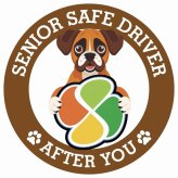 カーサイン 高齢者マーク SENIOR SAFE DRIVER ボクサー ステッカー シール 直径13cm 肉球 日本製 車