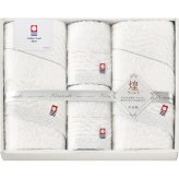 【直送】今治 きらめき フェイス ハンドタオルセット [26-7539-055] IMT8400 今治タオル タオルセット 綿100% 日本製 ギフト 内祝い 出産内祝い 快気祝い お返し 贈り物 プレゼント