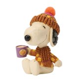 ジム ショア Jim Shore スヌーピー コージーフォール ウィズ マグ 置物 フィギュア 人形 6018513 Peanuts インテリア ＜ハロウィン＞