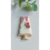 ウェディングケーキクッキー   記念日 結婚祝い