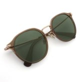 マックスマーラ サングラス MAX MARA MM0147-K/S 45A 54 サングラス ノーズパット MM0147K-45A-54 ブラウン グリーン ユニセックス