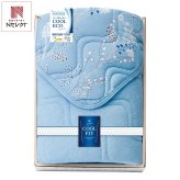 接触冷感 クールフィット リバーシブル 敷パッド ギフト 冷感寝具 ウォッシャブル 夏用寝具【北海道・沖縄県・離島 配送不可】