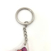 ゆるキャン△ なでしこ 各務原なでしこ つままれアクリルキーホルダー キーリング