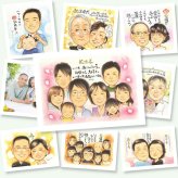贈り物 古希祝い 似顔絵 名入れ 手描き ギフト プレゼント 古希 誕生日 長寿 長寿祝い 70歳 大人数 家族 お父さん 両親 お母さん 名入れ 修正無料 下書き確認 一生もの 実績多数 喜ばれる 宝物 長寿祝い 70歳 思い出 イラスト 卒寿祝い 還暦祝い バレンタインデー ブライダルギフト 初任給 白寿祝い オーダーメイド メモリアルギフト 米寿祝い オリジナル