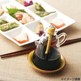 醤油差し おしゃれ 有田焼 ガラス 醤油入れ 醤油さし 酢差し オイルポット 調味料入れ 卓上小物 黄小花 かわいい モダン キッチン雑貨 雑貨 容器 液体調味料入れ ギフト プレゼント 結婚祝い 引っ越し祝い